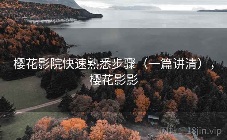 樱花影院快速熟悉步骤（一篇讲清），樱花影影